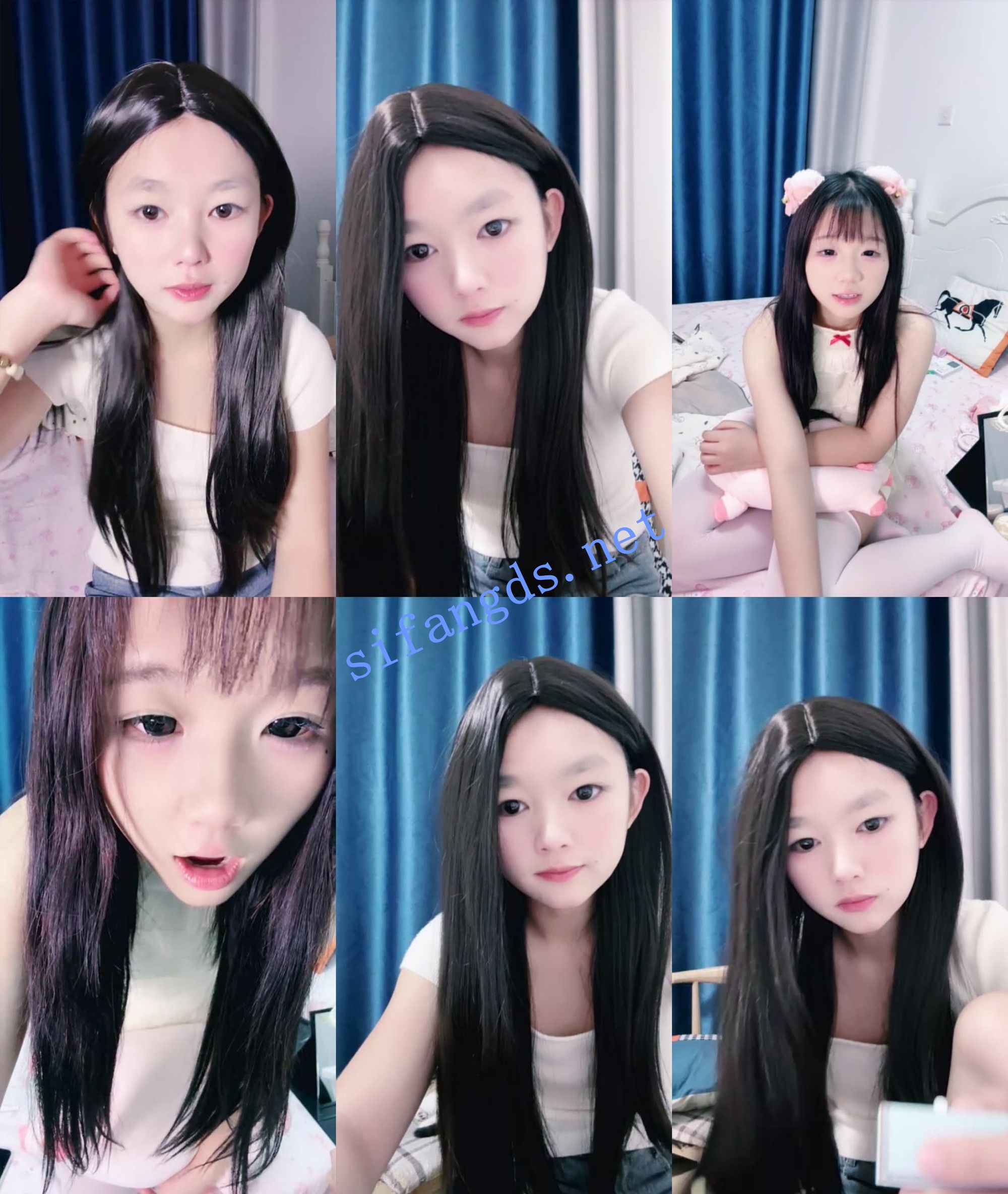 轰动粉丝了~坐动车也来看一下~【小叶紫】猛男轮流操 预览图 1