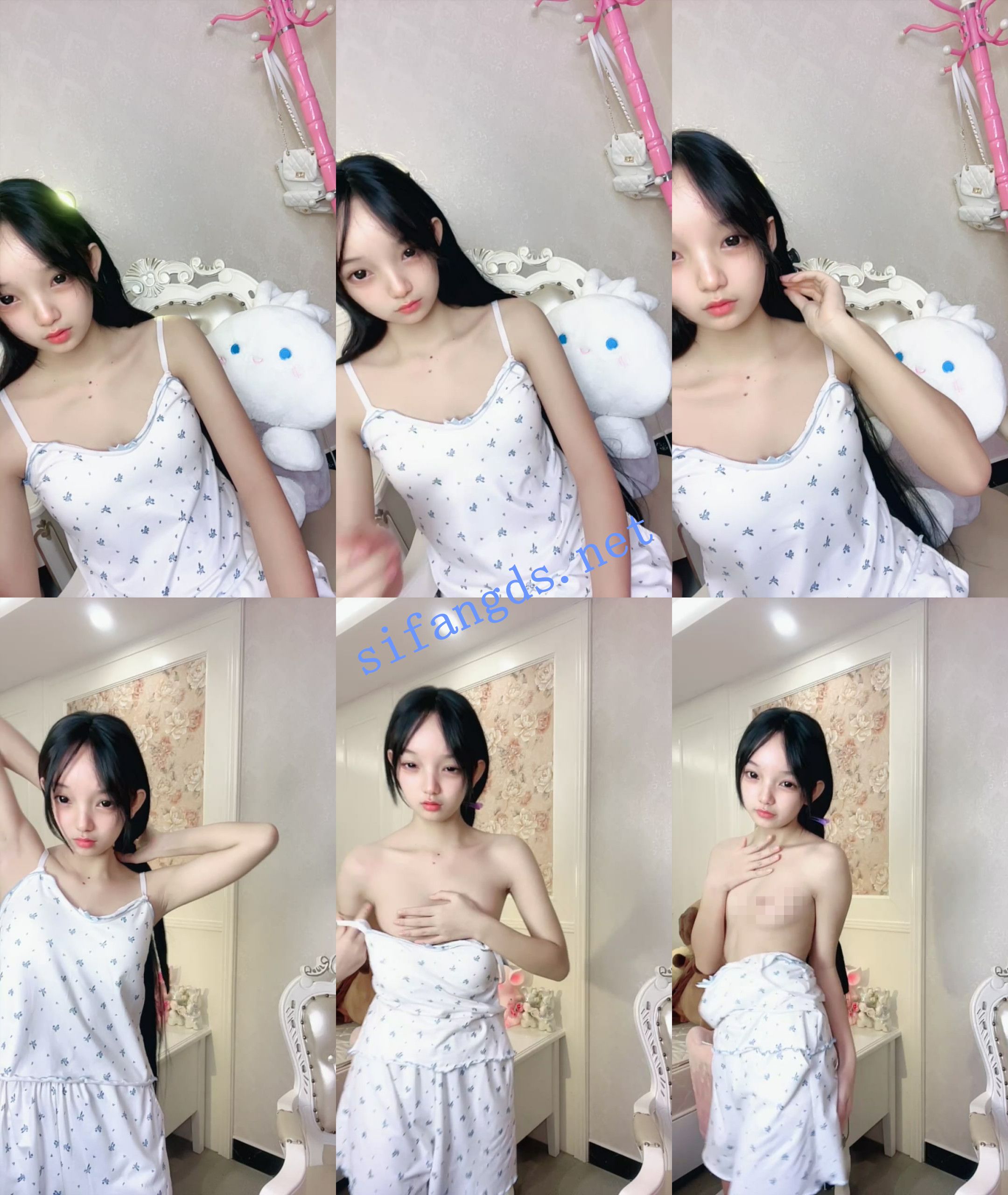 ⚫️顶级校花~【鬼鬼啊】颜值逆天~全裸热舞~道具自慰~爽啊~ 预览图 1