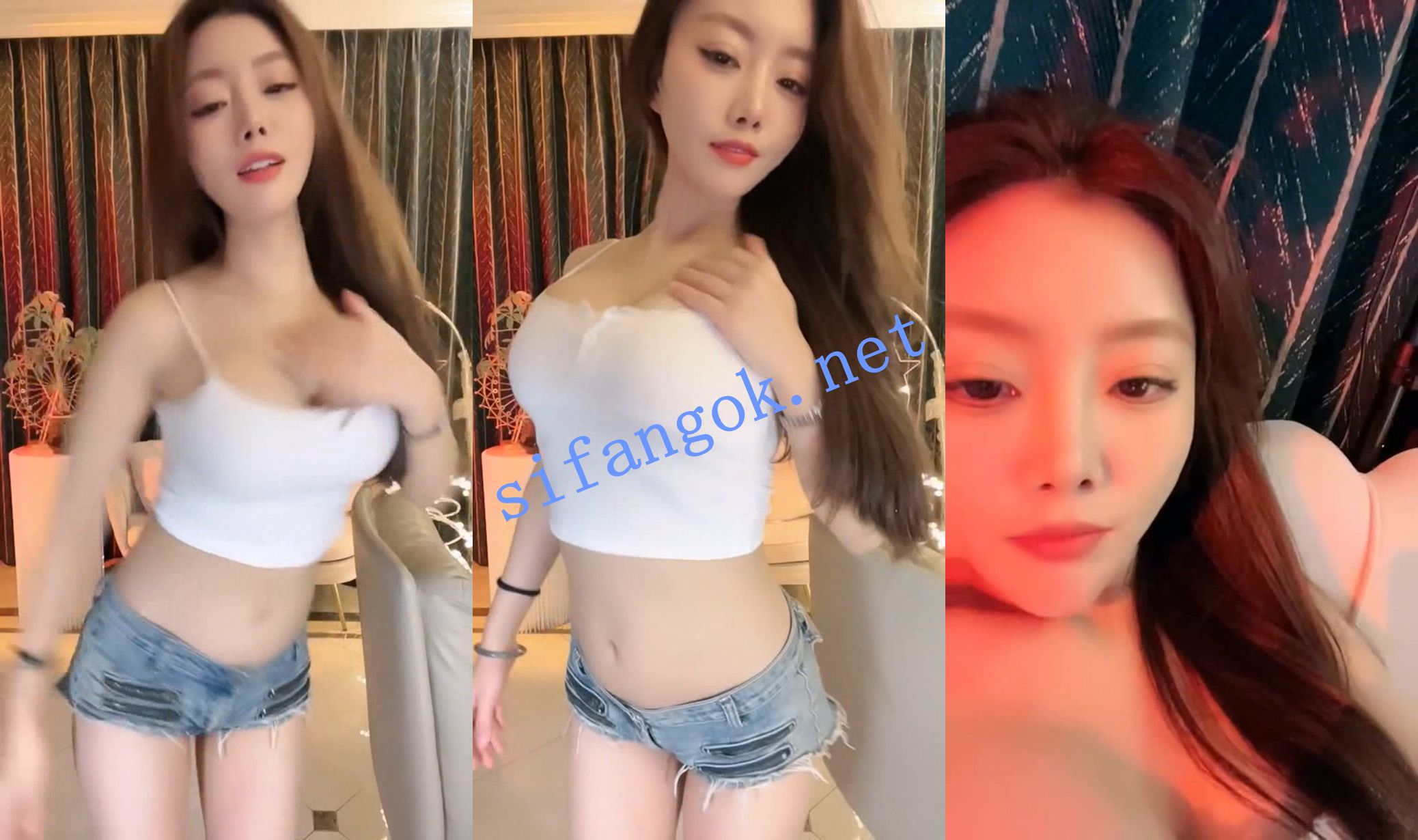 √绿播女神~【夏树】唯一的一次大秀~AV大棒自慰狂震喷水！ 预览图 1