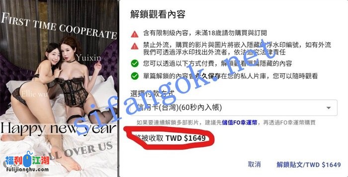 辛尤里 elli Wu-跨年夜直接要你倒数爆精双女双头龙双穴双[某房原版]【609M】 预览图 3