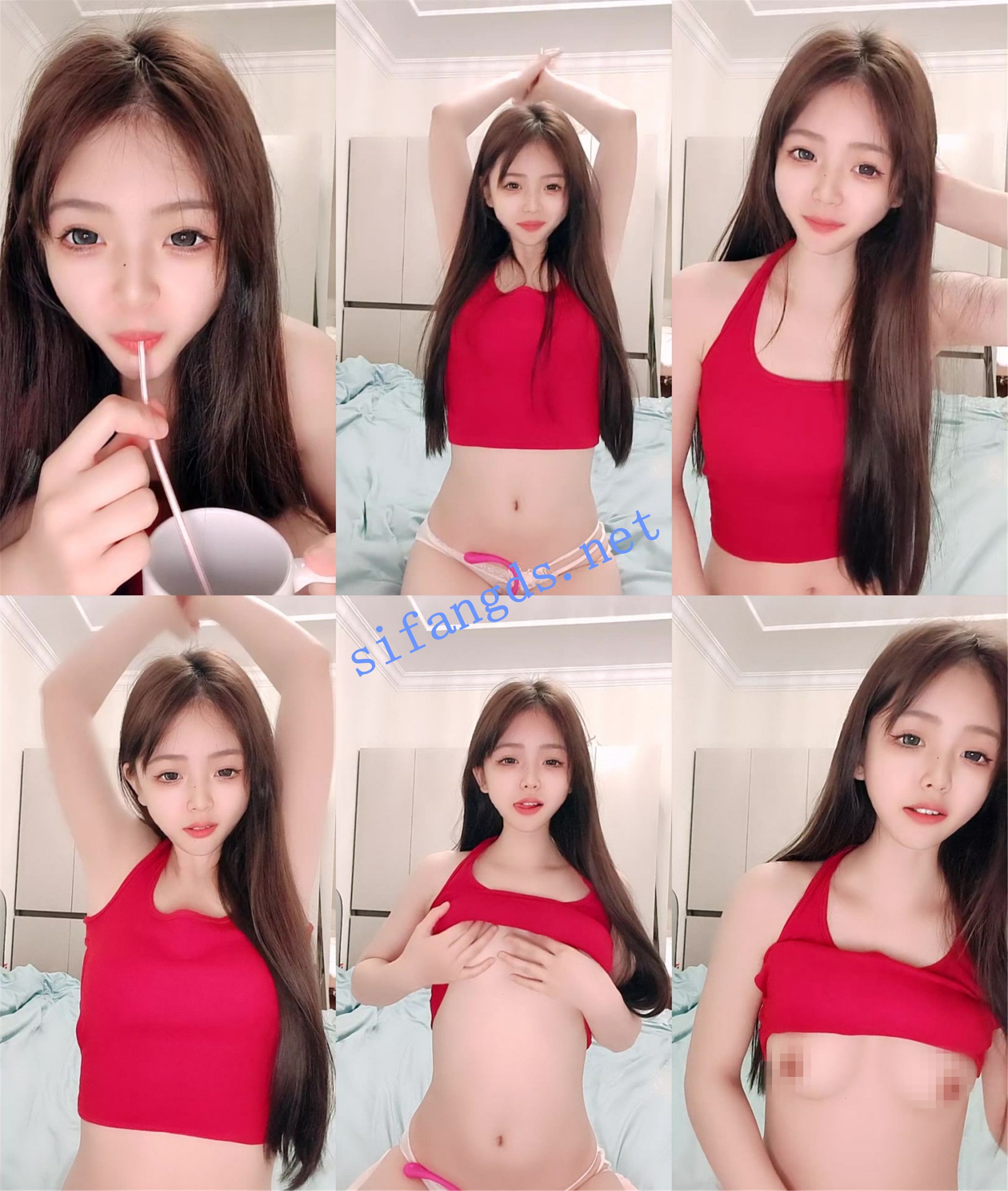 清纯学妹下海~【小懒猫】超甜美~脱衣秀~道具自慰直入花心 预览图 1