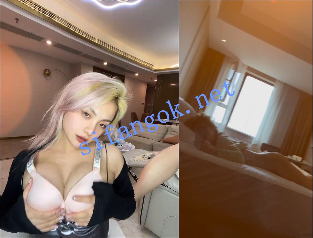 【抖音】李秘书 户外露出 一对一视频裸聊 自慰 32V 预览图 2