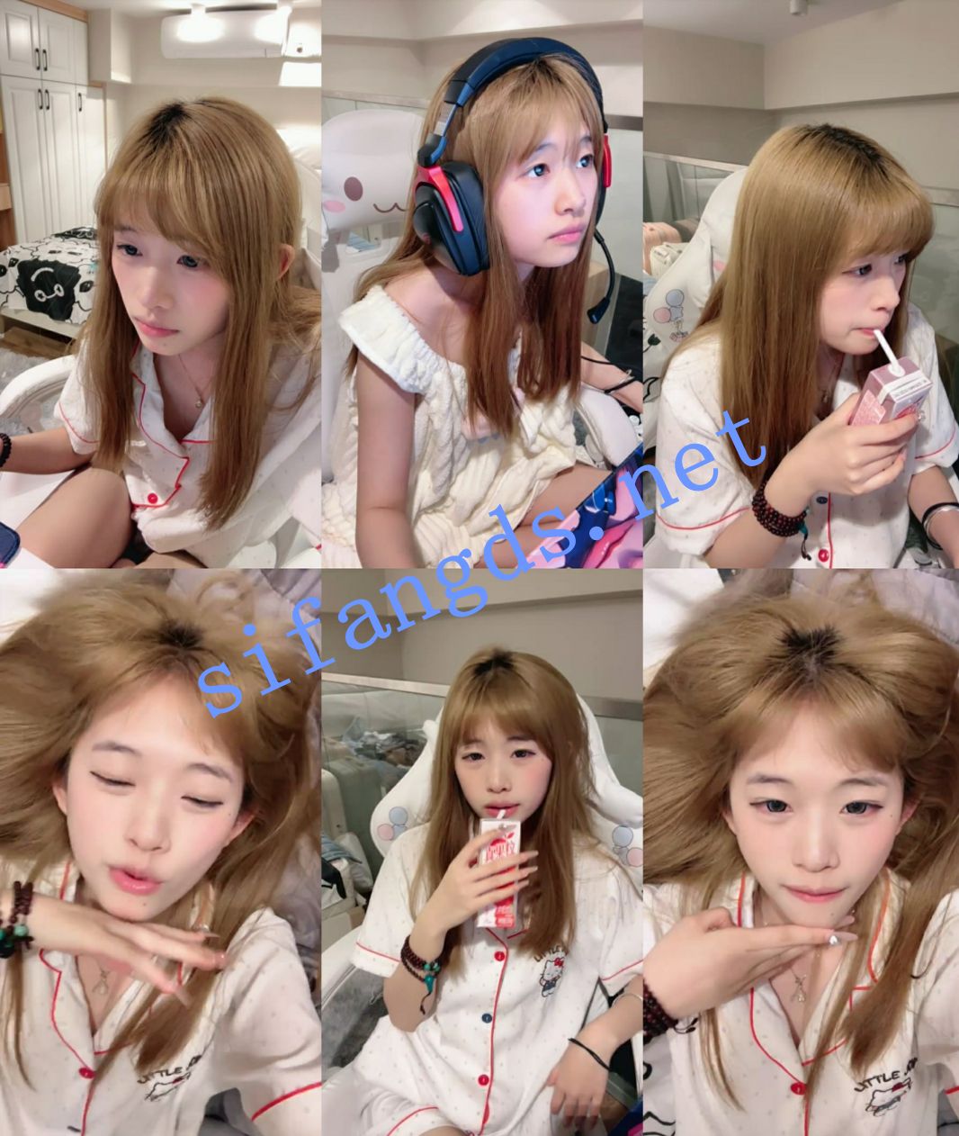 新学妹下海！~【反差小少女】灵动小女生贴脸开大道具自慰~ 预览图 1