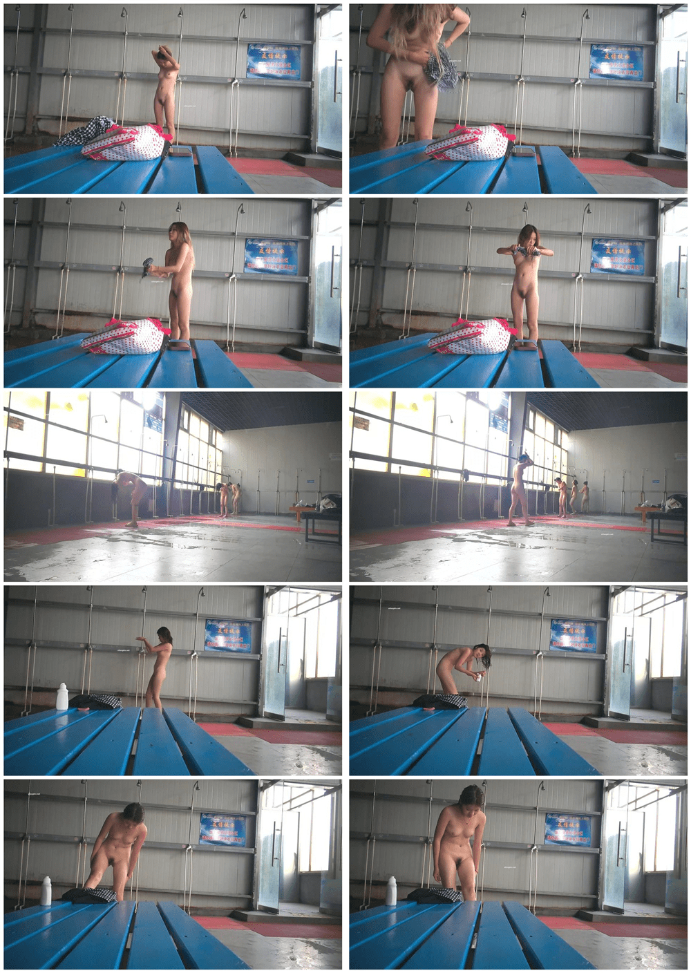 ❤️精品推荐❤️国内【水上乐园】换衣间沐浴区近景偷拍合集第5季14V 美女如云淋浴换衣好身材一览无余 预览图 1