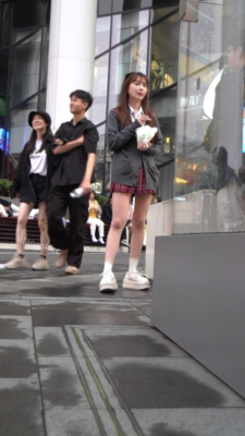 【WaltzCD】华尔兹2023系列之36肉丝短裙 预览图 1