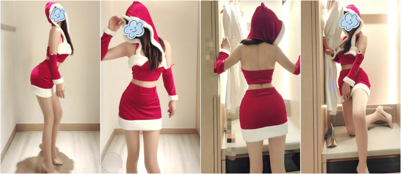 ✅极品身材超美姐姐『亲姐的诱惑』姐姐换上圣诞公主服太诱人，喷水水量惊人，甜蜜对话疯狂抽插 预览图 1