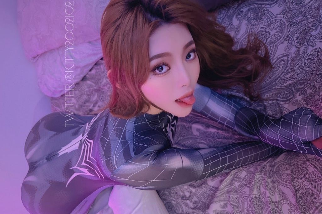 ✅kitty2002102✅蜘蛛女紧身衣剃毛做爱好有氛围好敏感 预览图 1