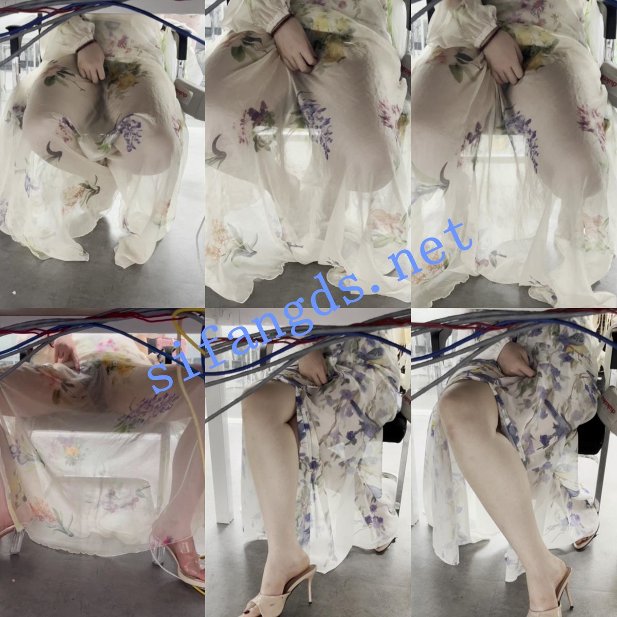 ❤️【极品同事】桌下偷拍女同事走光 潜入她家偷拍内裤 预览图 11