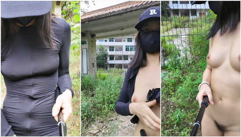 【cikaimoon】粤北农村废弃小学❤️自拍视角全裸露出1小时(2V) 预览图 1