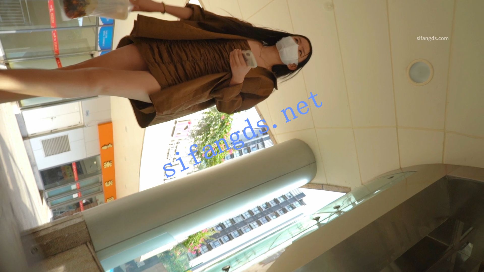 （空城原创）高跟大长腿超短裙小姐姐，灰N包裹翘臀 预览图 1