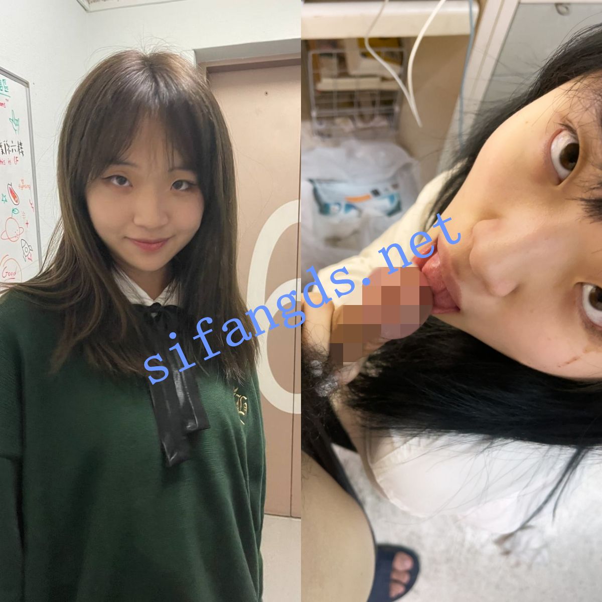 ❤️【A级别泄密】在校女大和男的玩3p 预览图 3