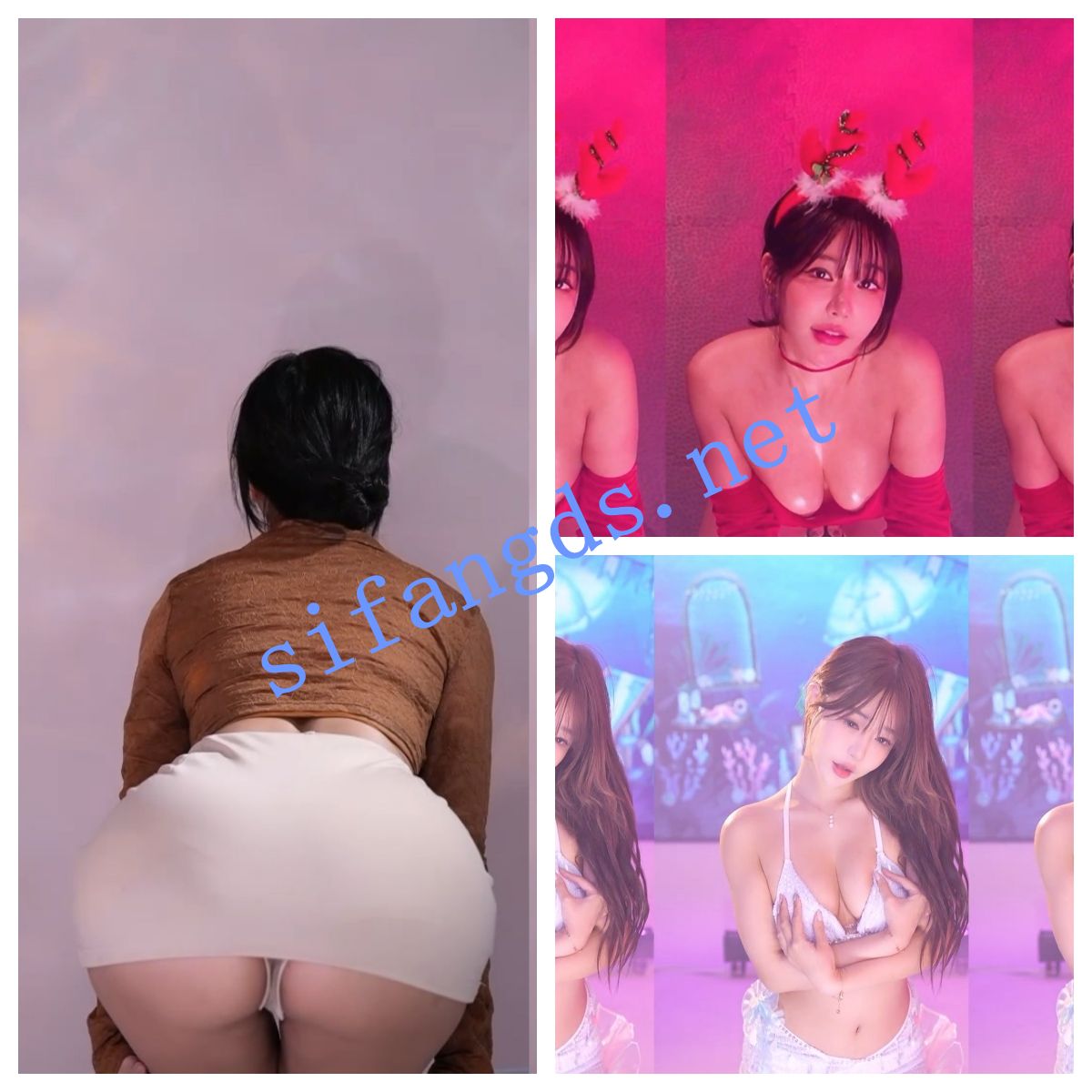 【韩国soop】韩璐 2 大尺度多视角合集 精油乳摇 夜店风 预览图 1