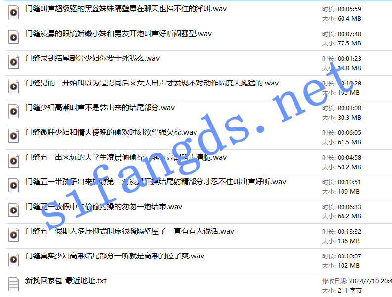 ✨重磅独家✨五一假期房内录音笔偷听门缝偷录极品淫叫 预览图 1
