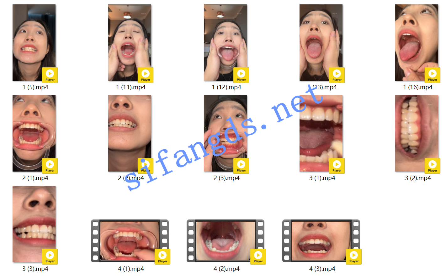 ஐ恋物癖ஐ【4K】摄影师约拍平模张萌 最新口腔牙齿定制 预览图 1