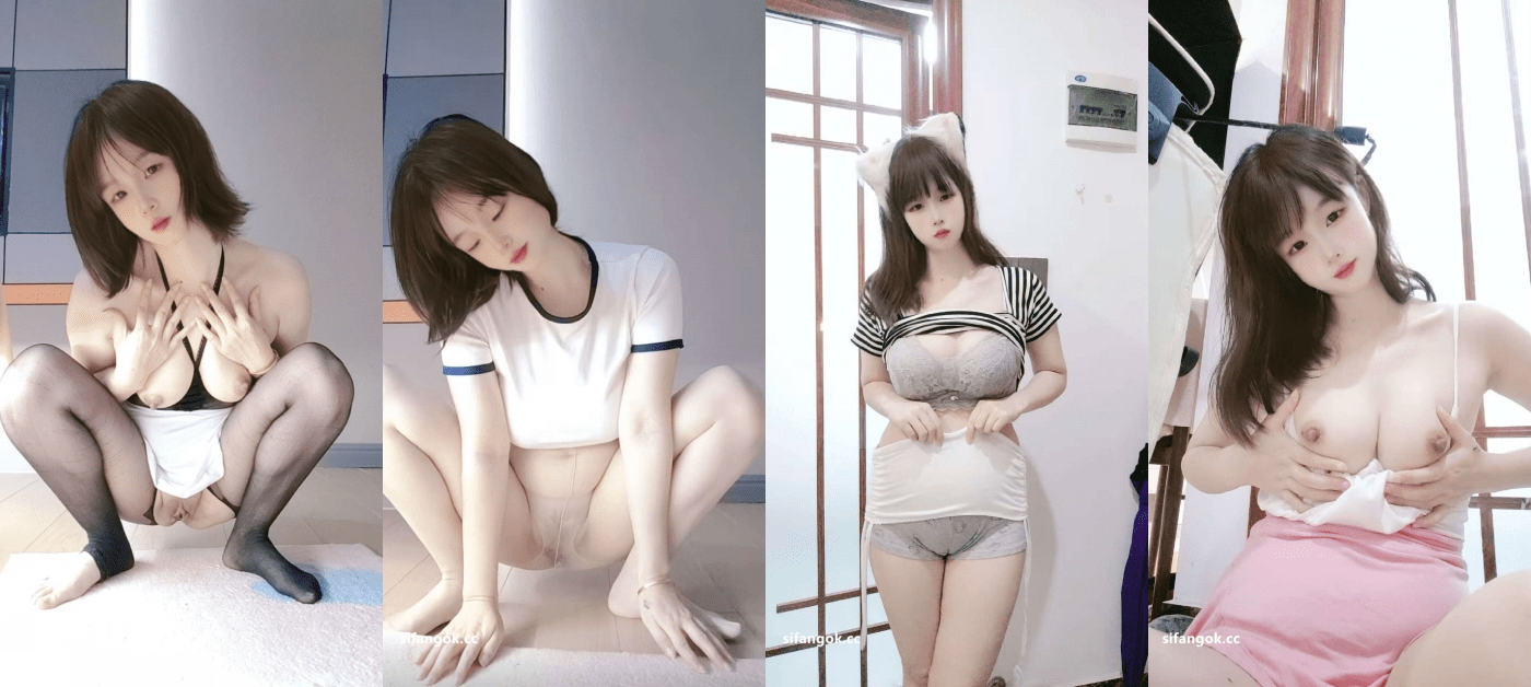 ⚫️最新抖音泄密！白皙25岁大奶小姐姐【巨大猫耳】定制福利，裸舞骚穴特写自慰(19V) 预览图 1