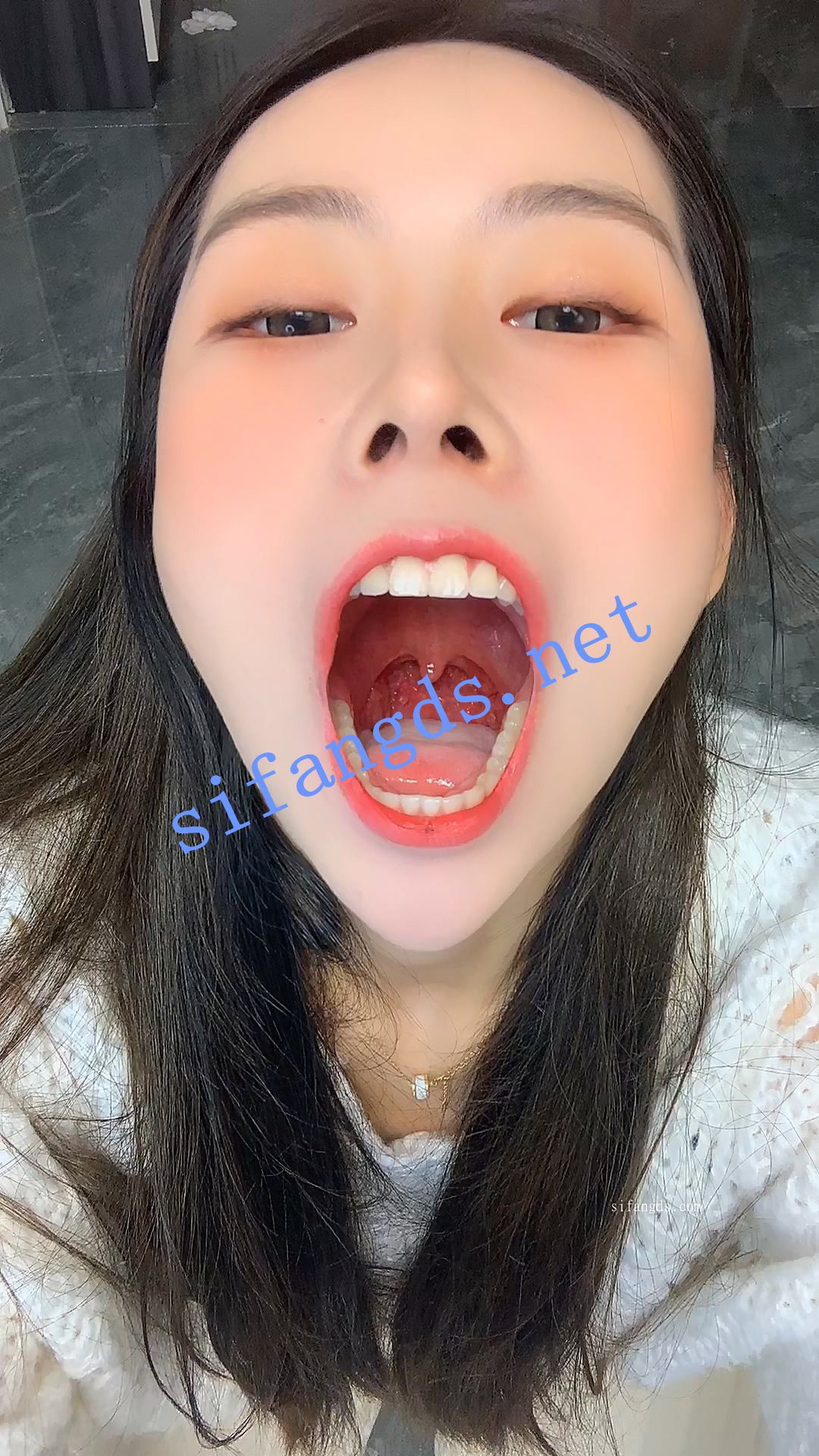 ஐ恋物癖ஐ约拍网红脸御姐 日常第一视角口腔口腔牙齿定制 预览图 1