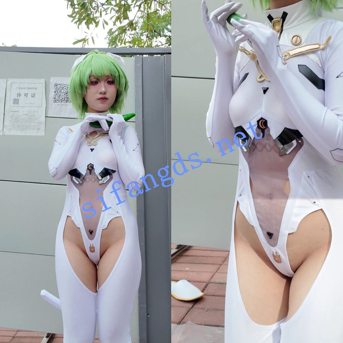 ❤️【广州漫展】2025cosplay 兔子病例 大尺度逼毛清晰 预览图 1