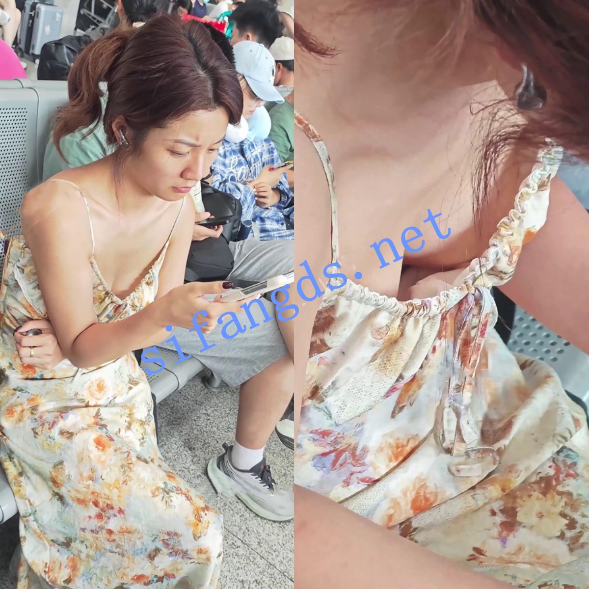 ❤️【高抄拍胸】极品高抄拍胸 小姐姐奶头露出（2） 预览图 4