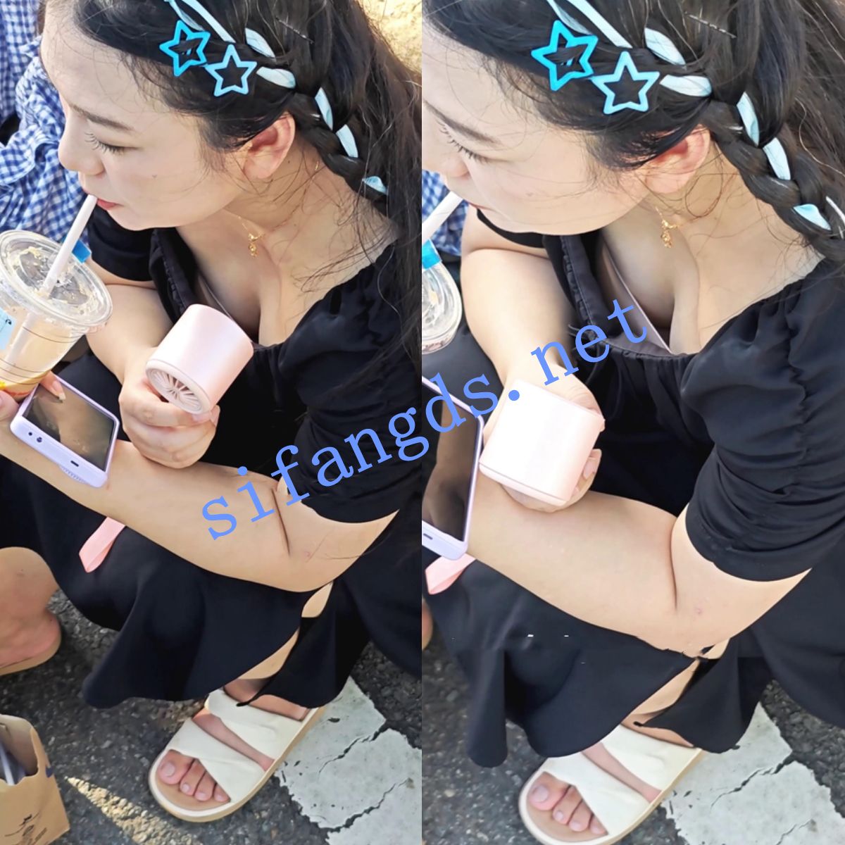 ❤️【高抄拍胸】极品高抄拍胸 小姐姐奶头露出（2） 预览图 6