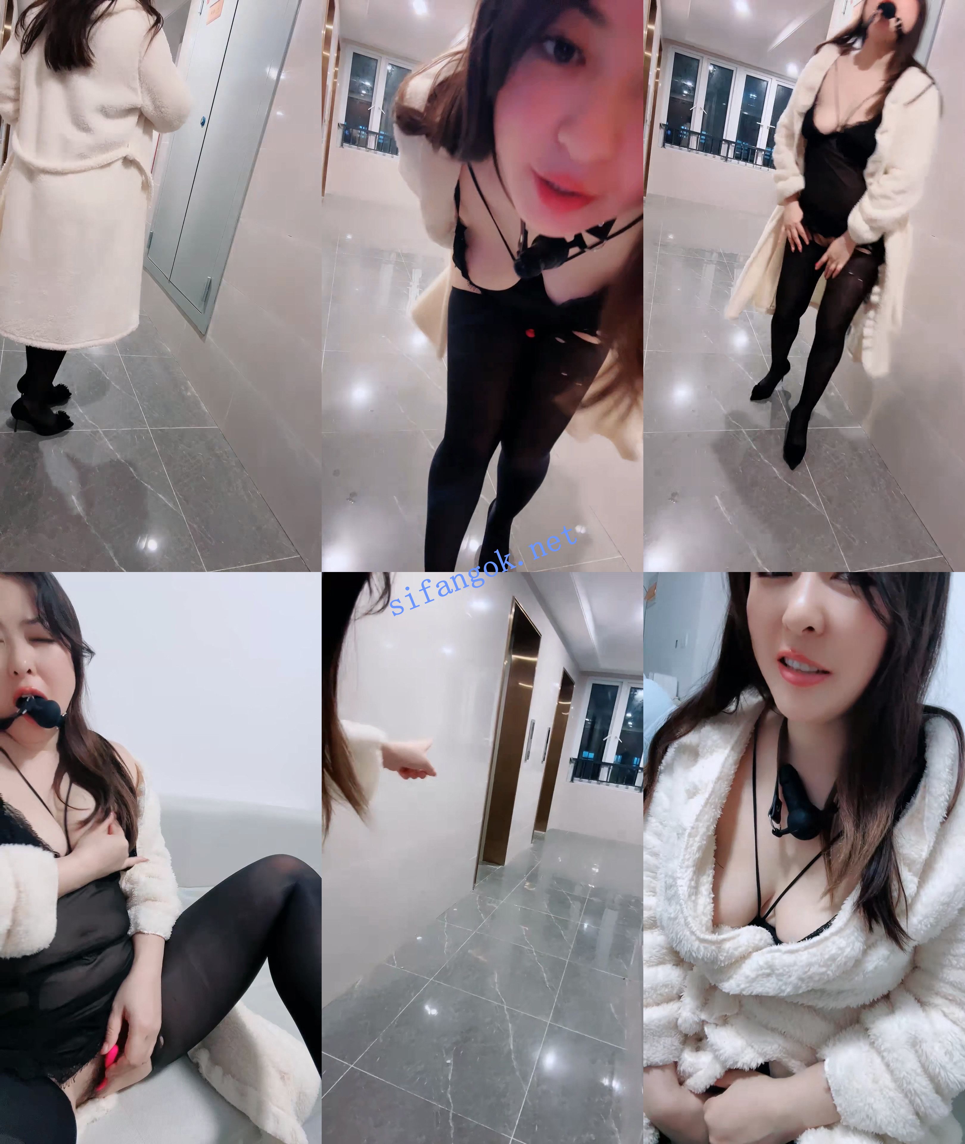 ♆【糖豆好舔】圆润御姐~! 天天沟搭外卖员~门口梯道就开操 预览图 1