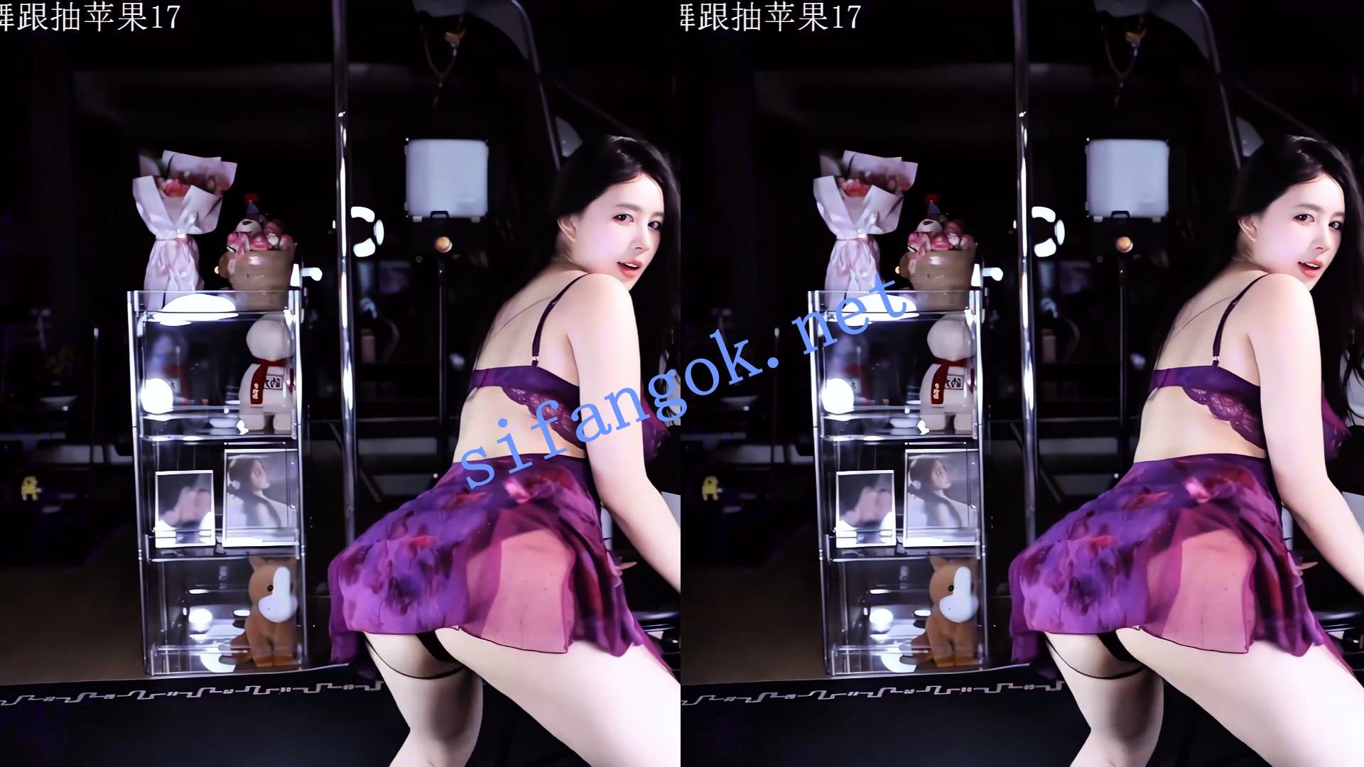 【虎牙】小酒窝翁馨 转会虎牙初夜直播，极限擦边狂怼肥臀 预览图 3