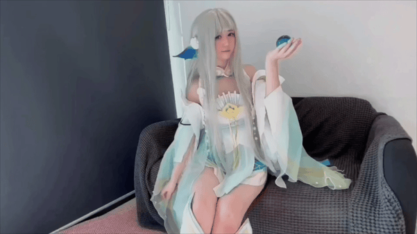 网红足控女神✅MN海外党✅王者荣耀_西施cos_游龙清影沦为肉便器_超美cos全程露脸服侍大肉棒 预览图 1