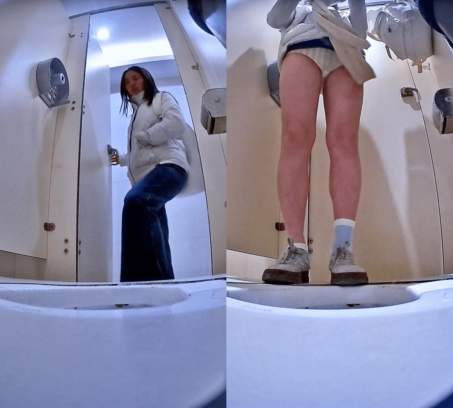 私房最新流出售价246元❤️【顶级厕拍】抄底极品舞蹈学生、大学生极品嫩逼第十六期 预览图 1