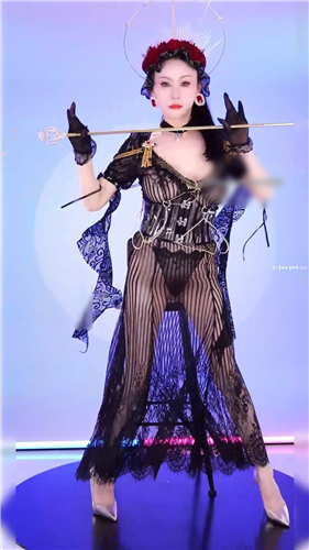 新团【PINK舞团】多模特 新服装性感骚舞透视裸舞 2月福利 预览图 4