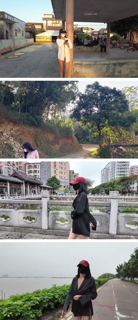 cikaimoon – 露出神人 送逼下乡 大胆露出调戏大爷 颜料画成假衣服 街边露出截至1月最新大合集【213V132G】 预览图 31