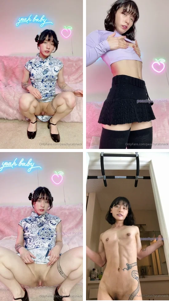 peachycatsnack – Onlyfans清纯可爱混血肌肉博士生妹子 大合集【642V140G】 预览图 37