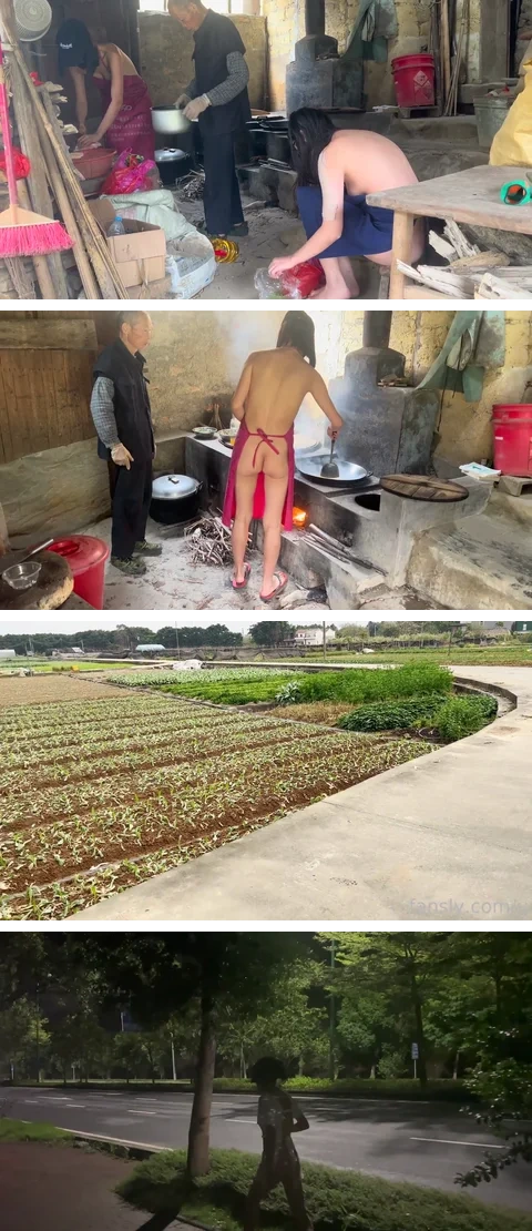 cikaimoon – 露出神人 送逼下乡 大胆露出调戏大爷 颜料画成假衣服 街边露出截至1月最新大合集【213V132G】 预览图 26