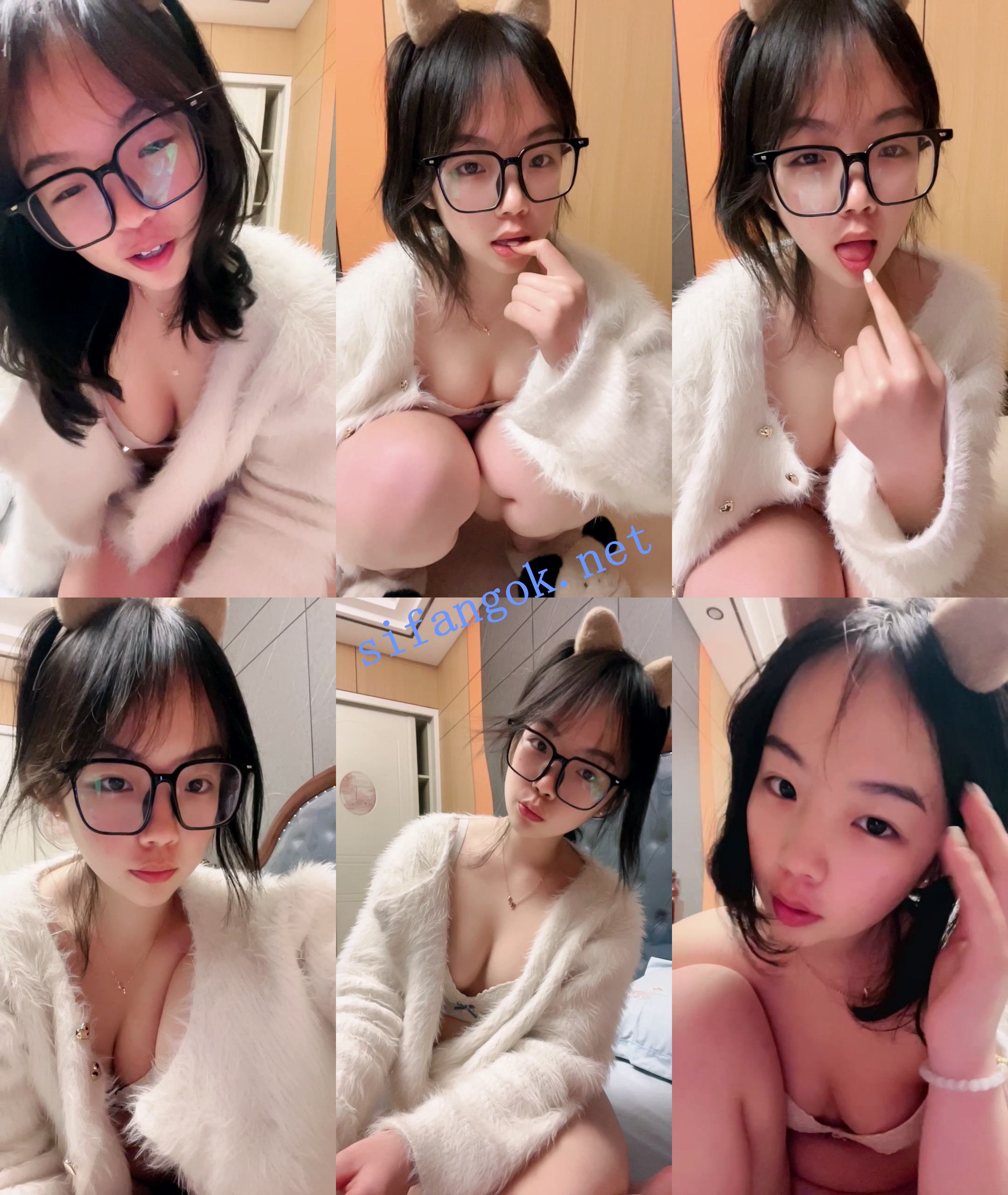 ♆【大屁股冉冉】眼镜学生妹! 为情所困下海黄播~揉逼自慰!