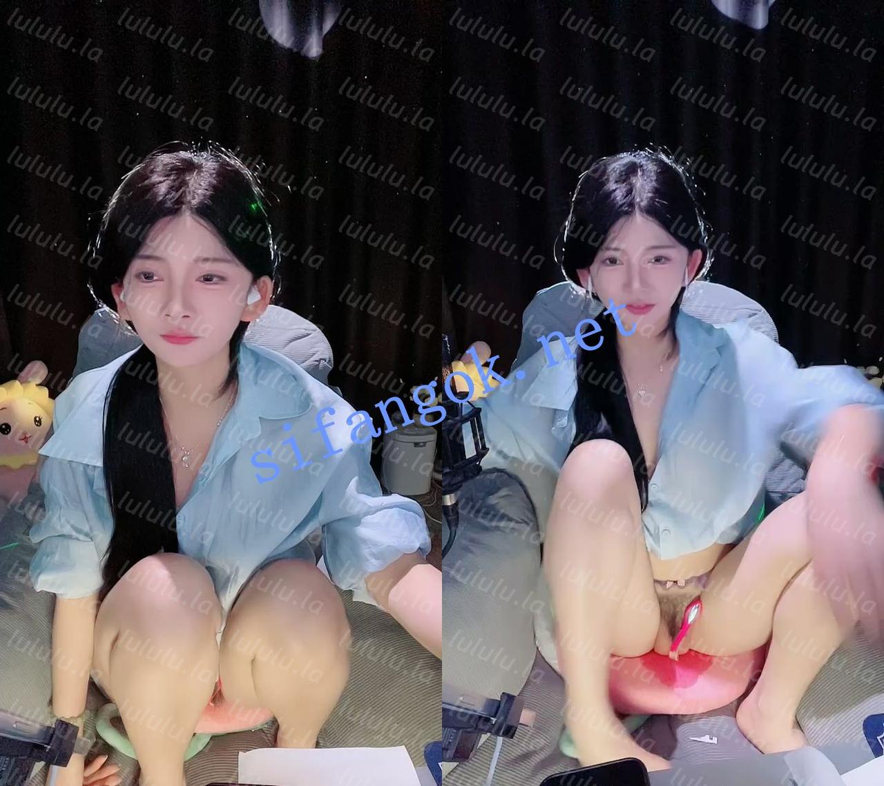 ██店长推荐！【猫爪爪】网红小美女，椅子上不断的喷水