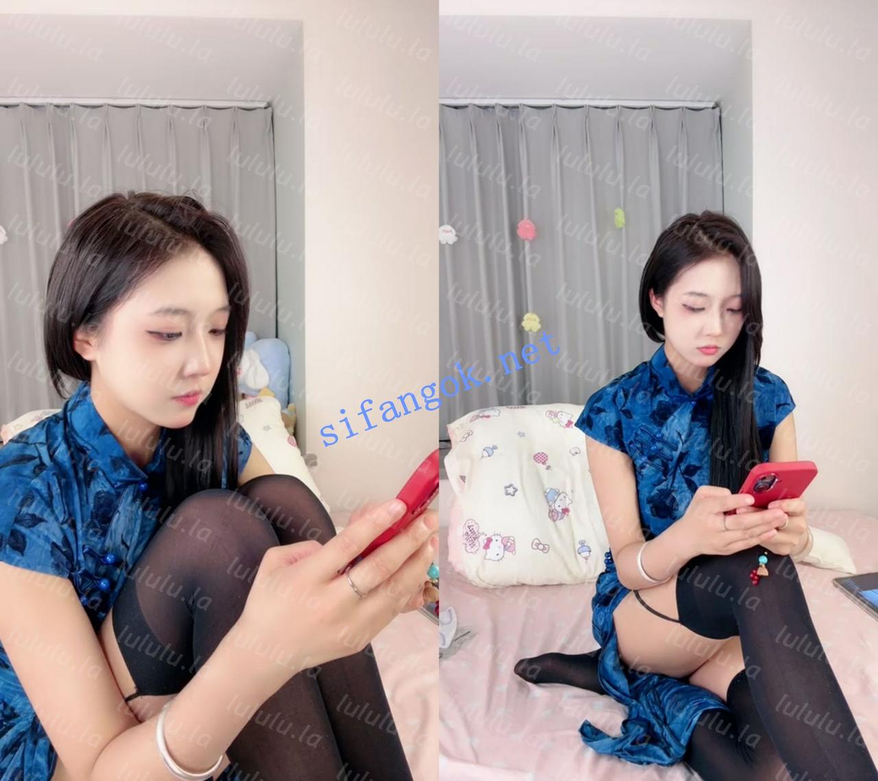 ██轰动平台，今年最漂亮！【邪恶的小羊】再次自慰大秀 预览图 1