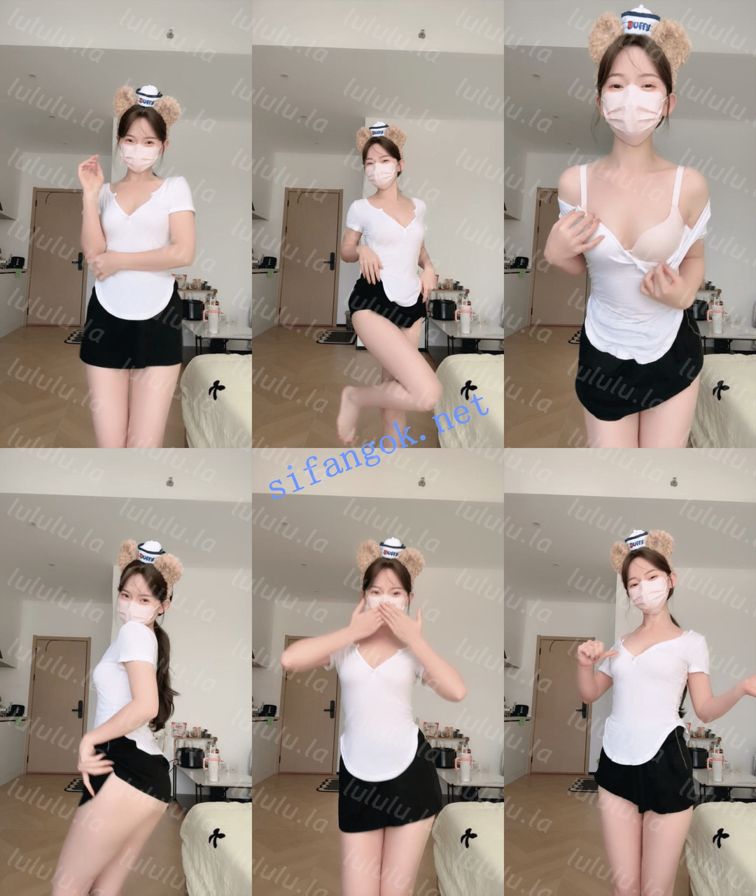 ❤️【可爱兔兔】极品小妹~粉嫩到发光小穴~道具手指抠进去 预览图 1